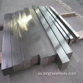 Varilla de metal cuadrada de acero inoxidable sólido 316